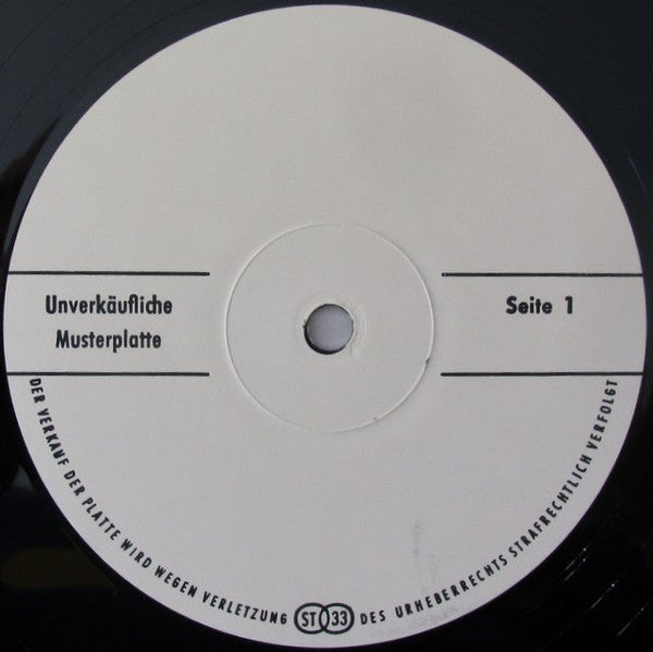 Komtur : Hans Von Stoffeln - Remix (12", Maxi, Promo)