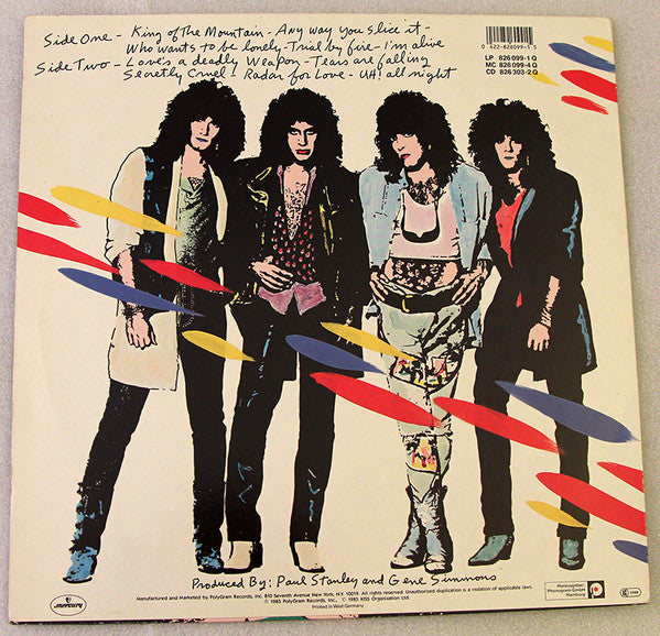 Kiss : Asylum (LP, Album)