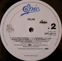 The Stranglers : Feline (LP, Album, RP)