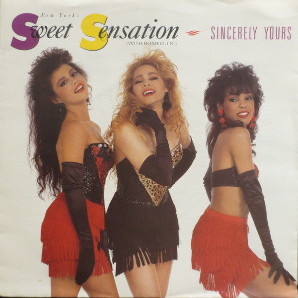 Sweet Sensation with Romeo J. D. : Sincerely Yours (7", Single)