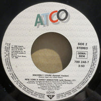 New York's Sweet Sensation* with Romeo J. D. : Sincerely Yours (7", Single)