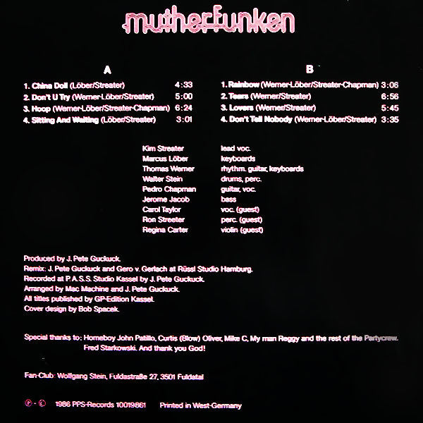 Mac Machine : Mutherfunken (LP, Album)