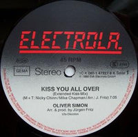 Oliver Simon : Kiss You All Over (12", Maxi)