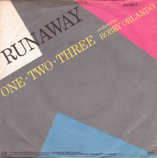 One • Two • Three* : Runaway (7", Single)