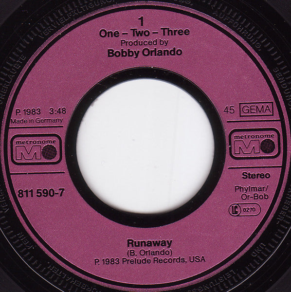 One • Two • Three* : Runaway (7", Single)