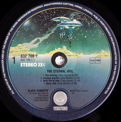 Black Sabbath : The Eternal Idol (LP, Album)