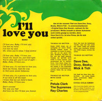 Dave Dee, Dozy, Beaky, Mick & Tich : I'll Love You (7", EP)