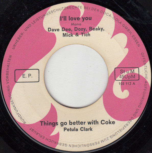Dave Dee, Dozy, Beaky, Mick & Tich : I'll Love You (7", EP)