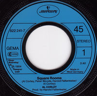 Al Corley : Square Rooms (7", Single)