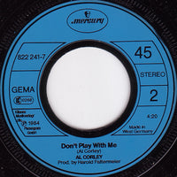 Al Corley : Square Rooms (7", Single)