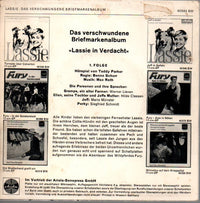 Teddy Parker (2) : Das Verschwundene Briefmarkenalbum - Lassie In Verdacht (7", Mono)