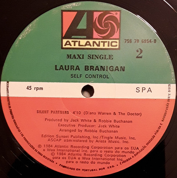 Laura Branigan : Self Control (12", Maxi)