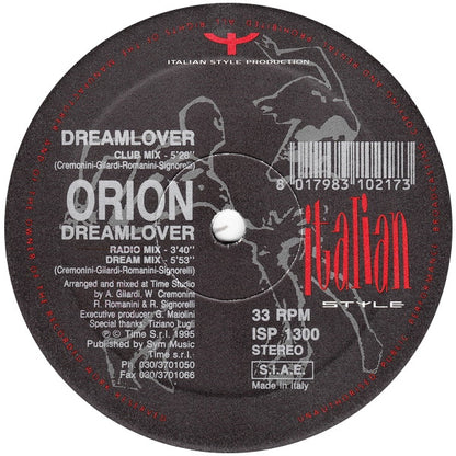 Orion (20) : Dreamlover (12")