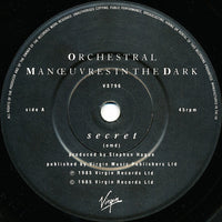 Orchestral Manœuvres In The Dark* : Secret (7", Single, Ltd, Pos)