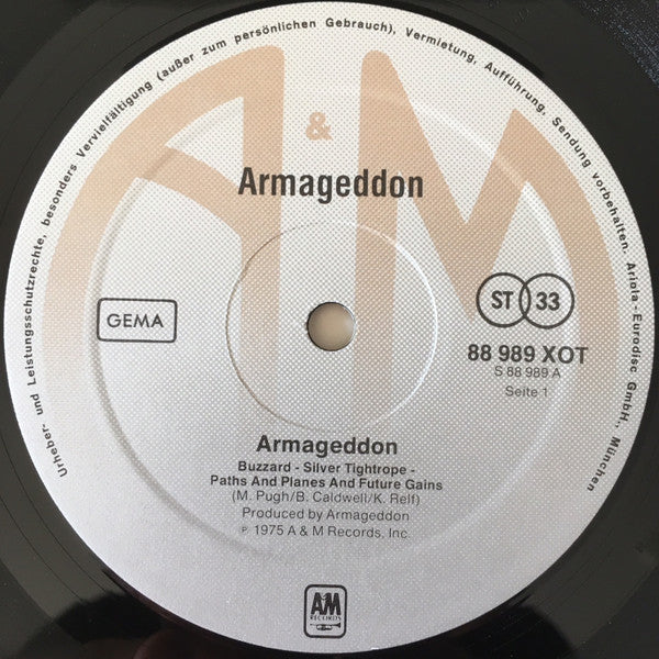Armageddon (6) : Armageddon (LP, Album)