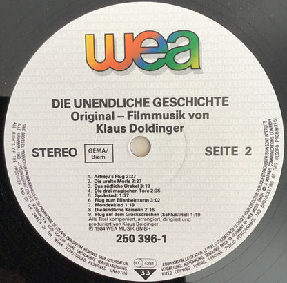 Klaus Doldinger : Die Unendliche Geschichte (Das Album - Original Filmmusik) (LP, Album, RE)
