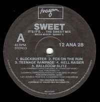 Sweet* : It's It's... The Sweet Mix (12", Maxi, Ltd)