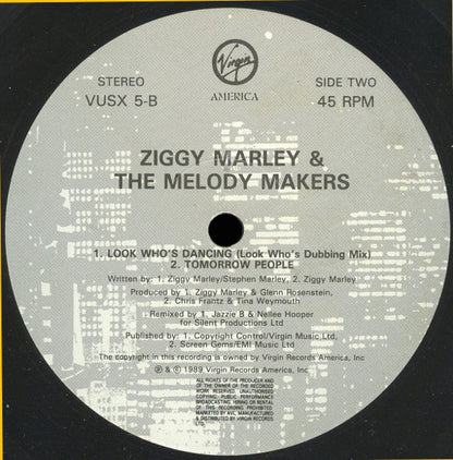 Ziggy Marley And The Melody Makers : Look Who's Dancing (12")