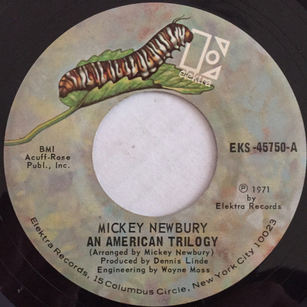 Mickey Newbury : An American Trilogy (7", Single)