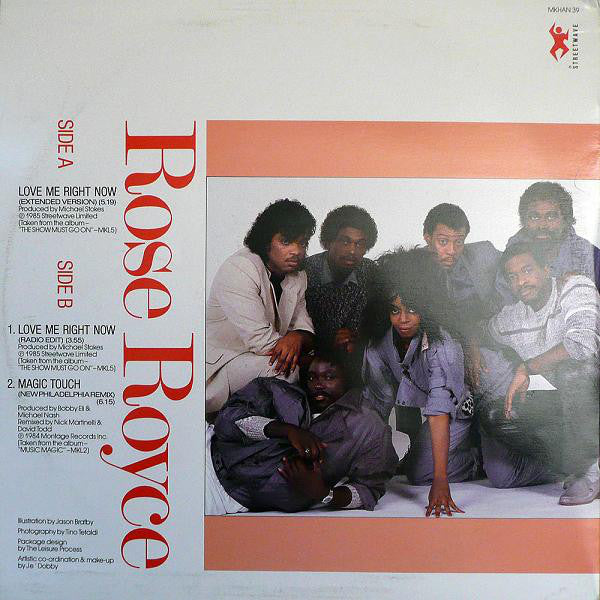 Rose Royce : Love Me Right Now (12")