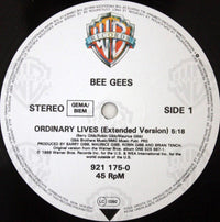 Bee Gees : Ordinary Lives (12", Maxi)