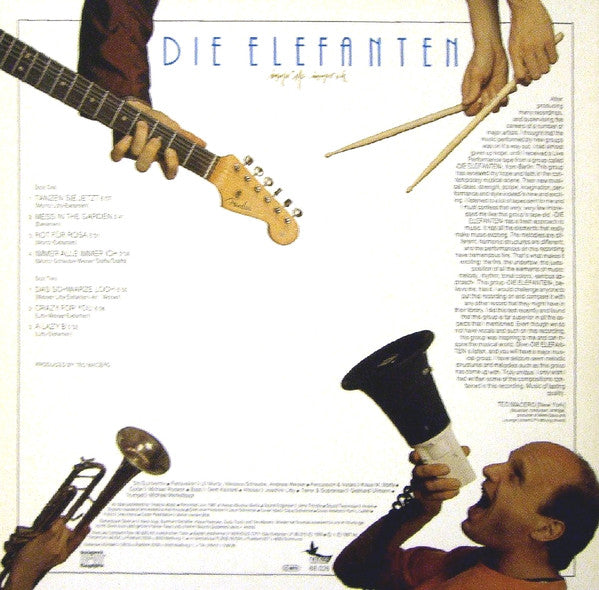 Die Elefanten : Immer Alle Immer Ich (LP, Album)