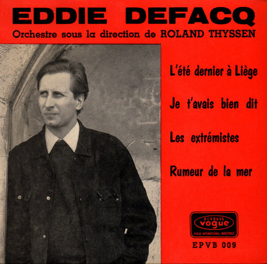 Eddie Defacq : L'été Dernier À Liège (7", EP)