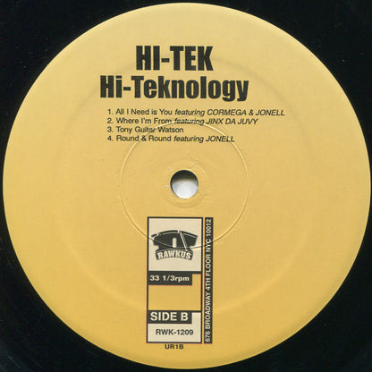 Hi-Tek : Hi-Teknology (2xLP, Album)