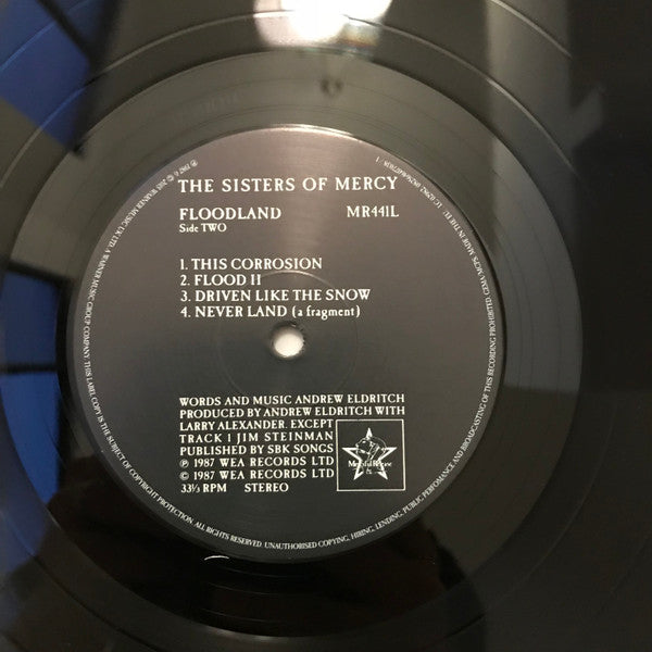 The Sisters Of Mercy : Floodland (LP, Album, RE)