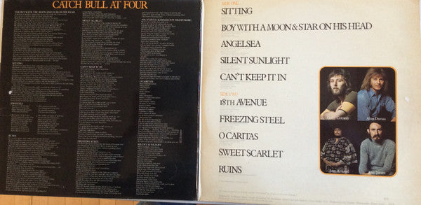 Cat Stevens : Catch Bull At Four (LP, Album, Gat)