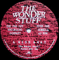 The Wonder Stuff : A Wish Away (12")