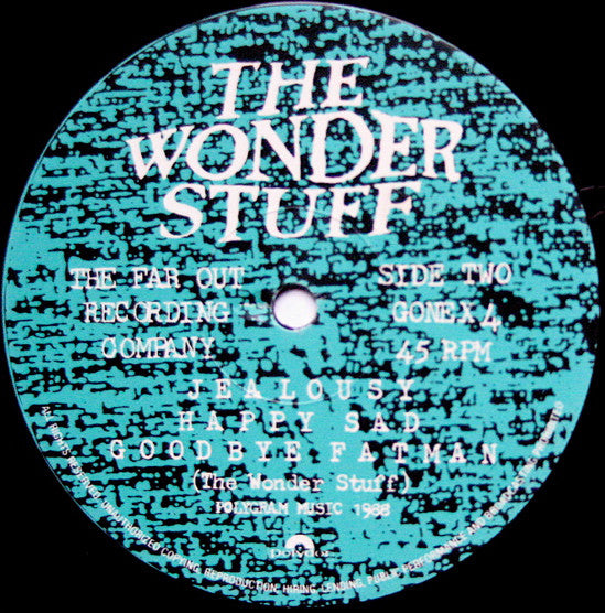 The Wonder Stuff : A Wish Away (12")