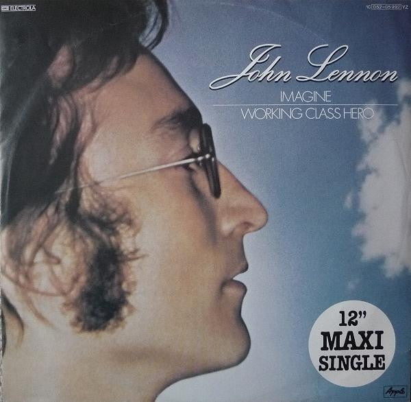 John Lennon : Imagine / Working Class Hero (12", Maxi)