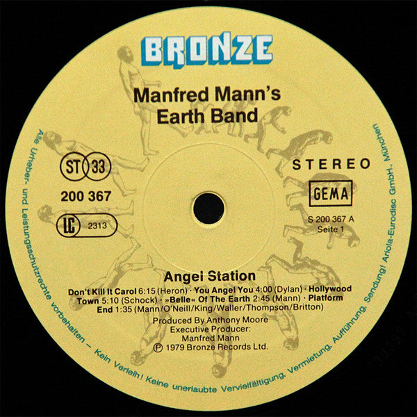 Manfred Mann's Earth Band : Angel Station (LP, Album)