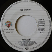 Rod Stewart : Baby Jane (7", Single)