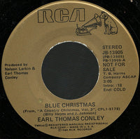 Earl Thomas Conley : White Christmas / Blue Christmas (7", Promo)