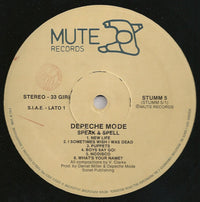 Depeche Mode : Speak & Spell (LP, Album, Mut)