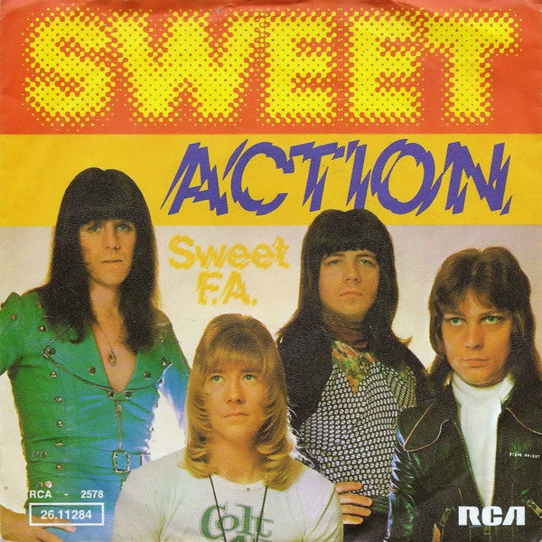 Sweet* : Action (7", Single)