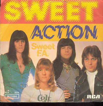 Sweet* : Action (7", Single)
