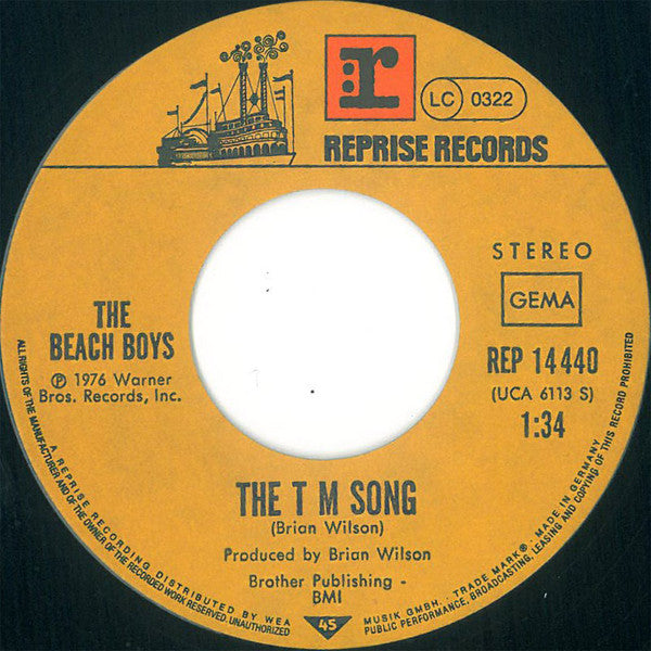 The Beach Boys : Rock'n'Roll Music (7", Single)