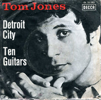 Tom Jones : Detroit City / Ten Guitars (7", Single)