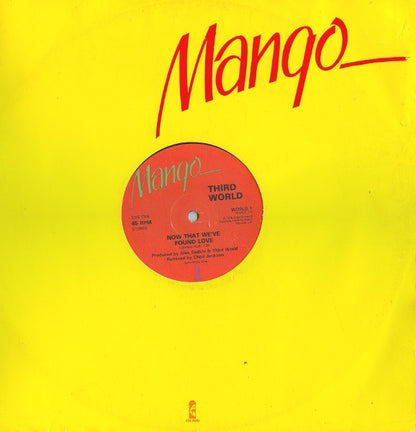 Third World : Now That We've Found Love (Remix) (12")