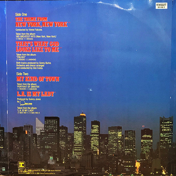 Frank Sinatra : Theme From New York, New York (12")