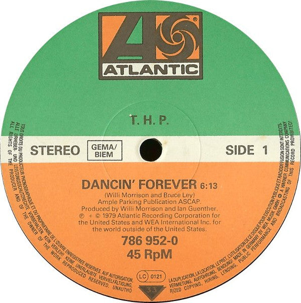 THP* : Dancin' Forever (Long Version) (12")