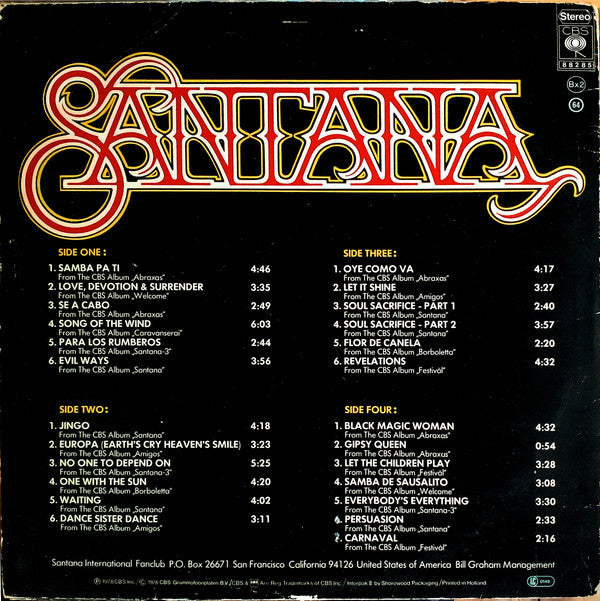Santana : 25 Hits (2xLP, Comp, Gat)