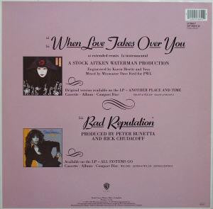 Donna Summer : When Love Takes Over You (12")