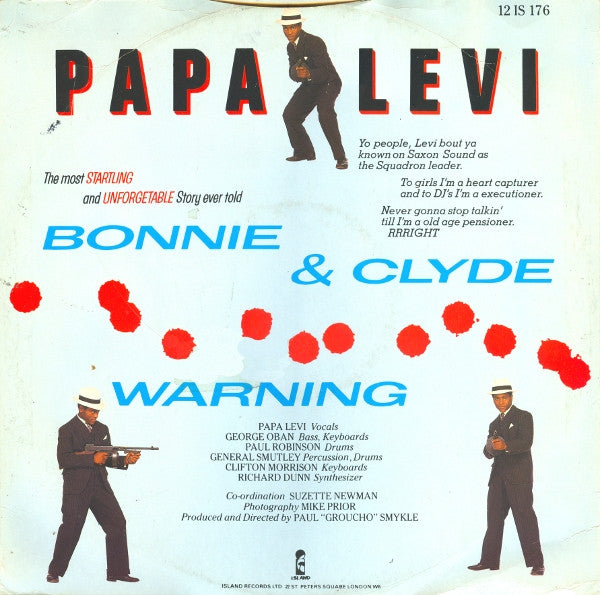 Papa Levi : Bonnie & Clyde (12")