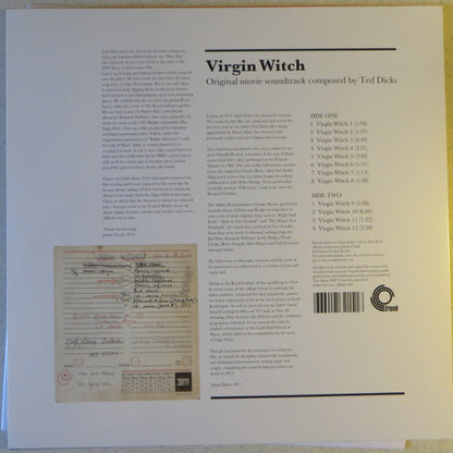 Ted Dicks : Virgin Witch (Original Motion Picture Soundtrack) (LP, Album)