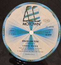 Lionel Richie : Stuck On You / Round And Round / Tell Me (12", Maxi)