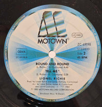 Lionel Richie : Stuck On You / Round And Round / Tell Me (12", Maxi)